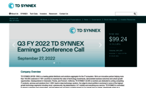 Ir.synnex.com thumbnail