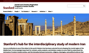Iranian-studies.stanford.edu thumbnail