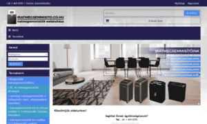 Iratmegsemmisito.co.hu thumbnail
