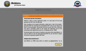 Irehistro.comelec.gov.ph thumbnail