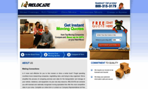 Irelocate.net thumbnail