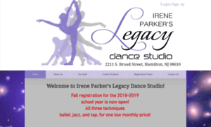 Ireneparkerslegacydance.com thumbnail