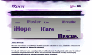 Irescuehomelesspets.org thumbnail