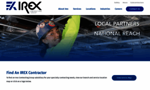 Irexcontracting.com thumbnail