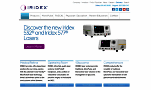 Iridex.com thumbnail