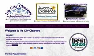 Iriscitycleaners.com thumbnail