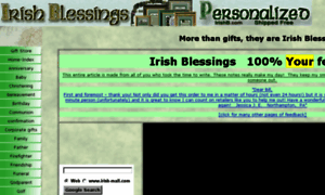 Irish-gifts-blessings.com thumbnail