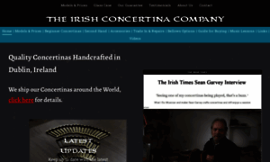 Irishconcertinacompany.com thumbnail