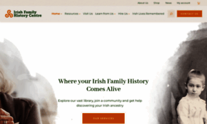 Irishfamilyhistorycentre.com thumbnail