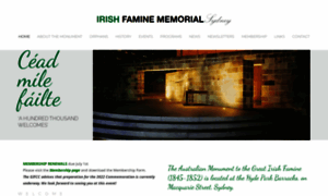 Irishfaminememorial.org thumbnail