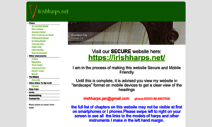 Irishharps.net thumbnail