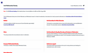 Irishmathsoc.org thumbnail