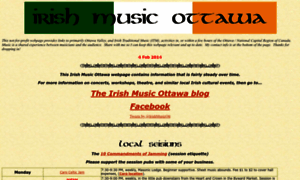 Irishmusicottawa.ca thumbnail