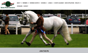 Irishponysociety.ie thumbnail