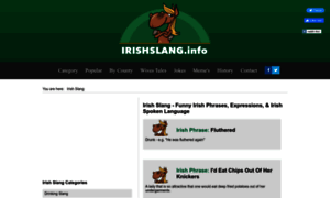 Irishslang.info thumbnail