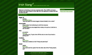 Irishslang.org thumbnail