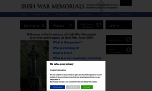 Irishwarmemorials.ie thumbnail