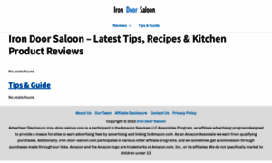 Iron-door-saloon.com thumbnail