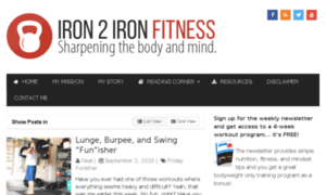 Iron2ironfitness.com thumbnail