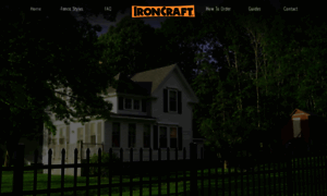 Ironcraftfences.com thumbnail