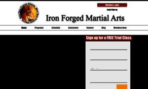 Ironforgedmartialarts.com thumbnail