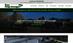 Ironforgestorage.com thumbnail