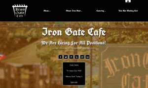 Irongatecafe.com thumbnail