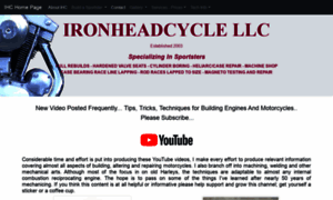 Ironheadcycle.com thumbnail