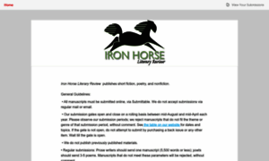 Ironhorse.submittable.com thumbnail