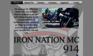 Ironnationmc.com thumbnail