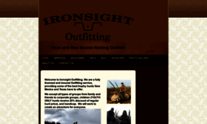 Ironsightoutfitting.com thumbnail