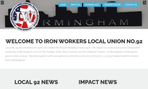 Ironworkerslocal92.org thumbnail