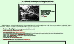 Iroquoiscountygenealogy.org thumbnail