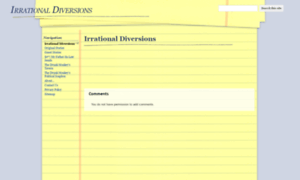 Irrationaldiversions.com thumbnail