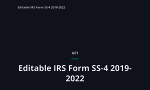 Irs-form-ss-4.com thumbnail