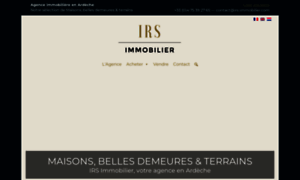 Irs-immobilier.com thumbnail