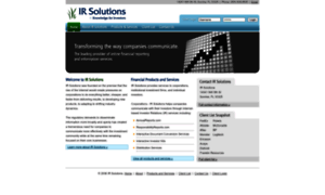 Irs.irsolutions.com thumbnail