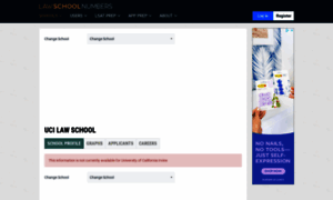 Irvine.lawschoolnumbers.com thumbnail
