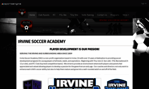 Irvinesocceracademy.com thumbnail