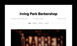 Irvingparkbarbershop.com thumbnail