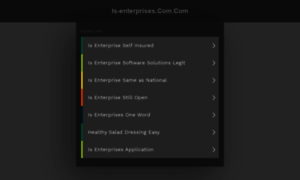 Is-enterprises.com.com thumbnail