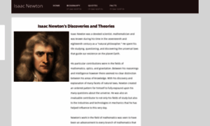 Isaacnewton.org thumbnail