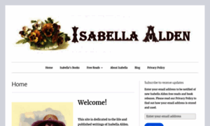 Isabellaalden.com thumbnail