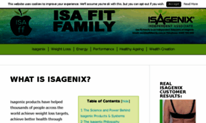 Isafitfamily.com thumbnail