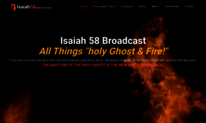 Isaiah58.com thumbnail