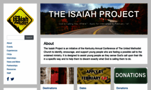 Isaiahprojectumc.com thumbnail