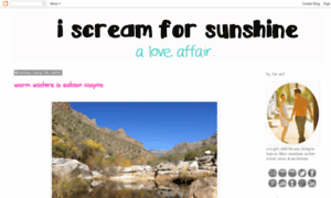 Iscreamforsunshine.com thumbnail