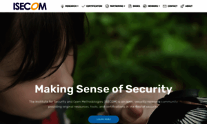 Isecom.org thumbnail