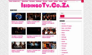 Isidingotv.co.za thumbnail