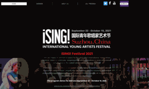 Isingfestival.org thumbnail